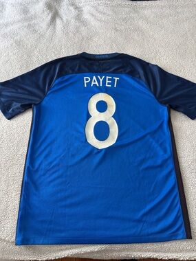 RARE France 🇫🇷 #8 Dimitri Payet Euro 2016 Edition Home Nike Jersey